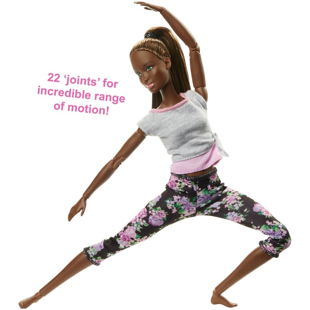 slide 6 of 7, Barbie Made To Move Yoga Nikki Doll, 1 ct