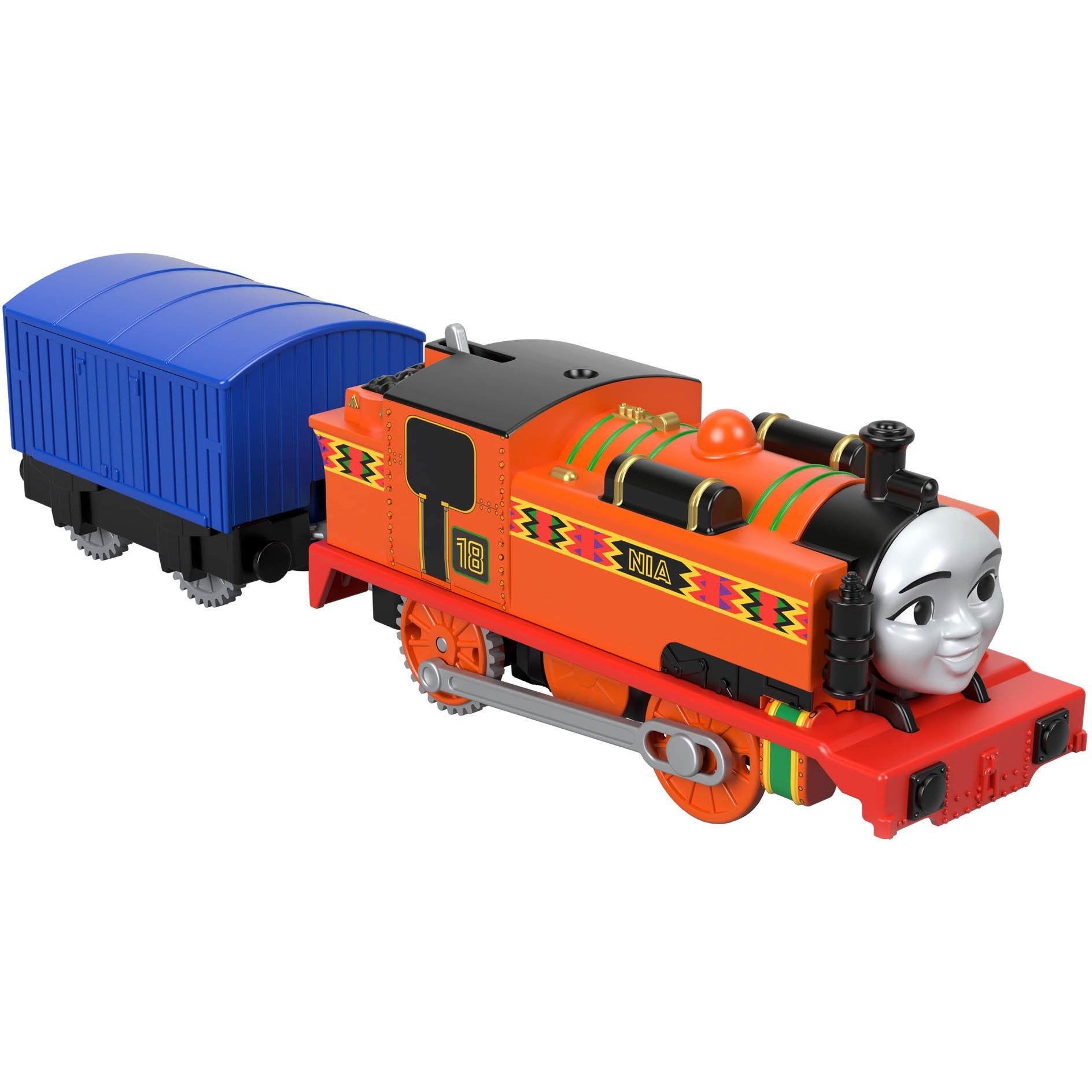 slide 1 of 3, Fisher-Price Thomas & Friends TrackMaster Nia Engine, 1 ct