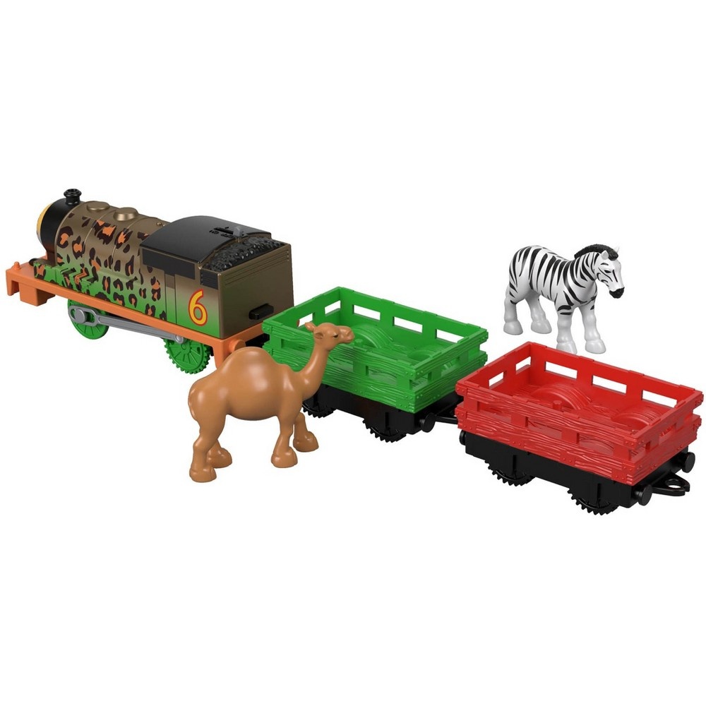 slide 2 of 5, Fisher-Price Thomas & Friends TrackMaster Animal Party Percy Engine, 1 ct