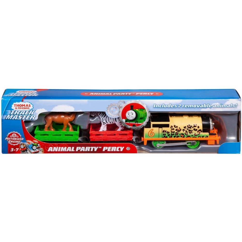 slide 5 of 5, Fisher-Price Thomas & Friends TrackMaster Animal Party Percy Engine, 1 ct