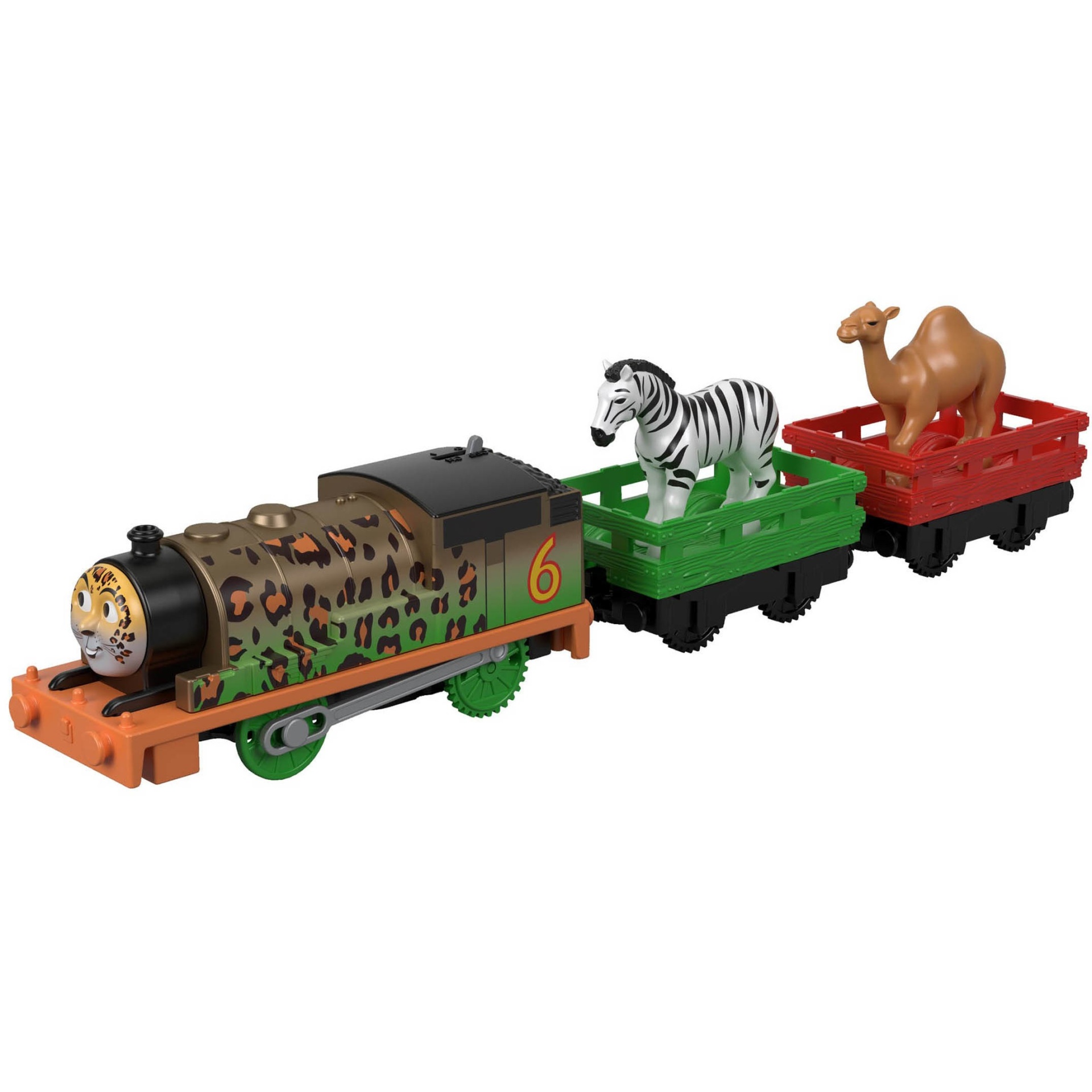 slide 1 of 5, Fisher-Price Thomas & Friends TrackMaster Animal Party Percy Engine, 1 ct
