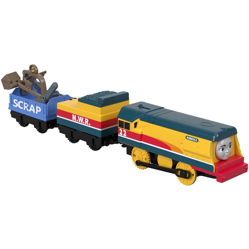 slide 2 of 5, Fisher-Price Thomas & Friends TrackMaster Rebecca Engine, 1 ct