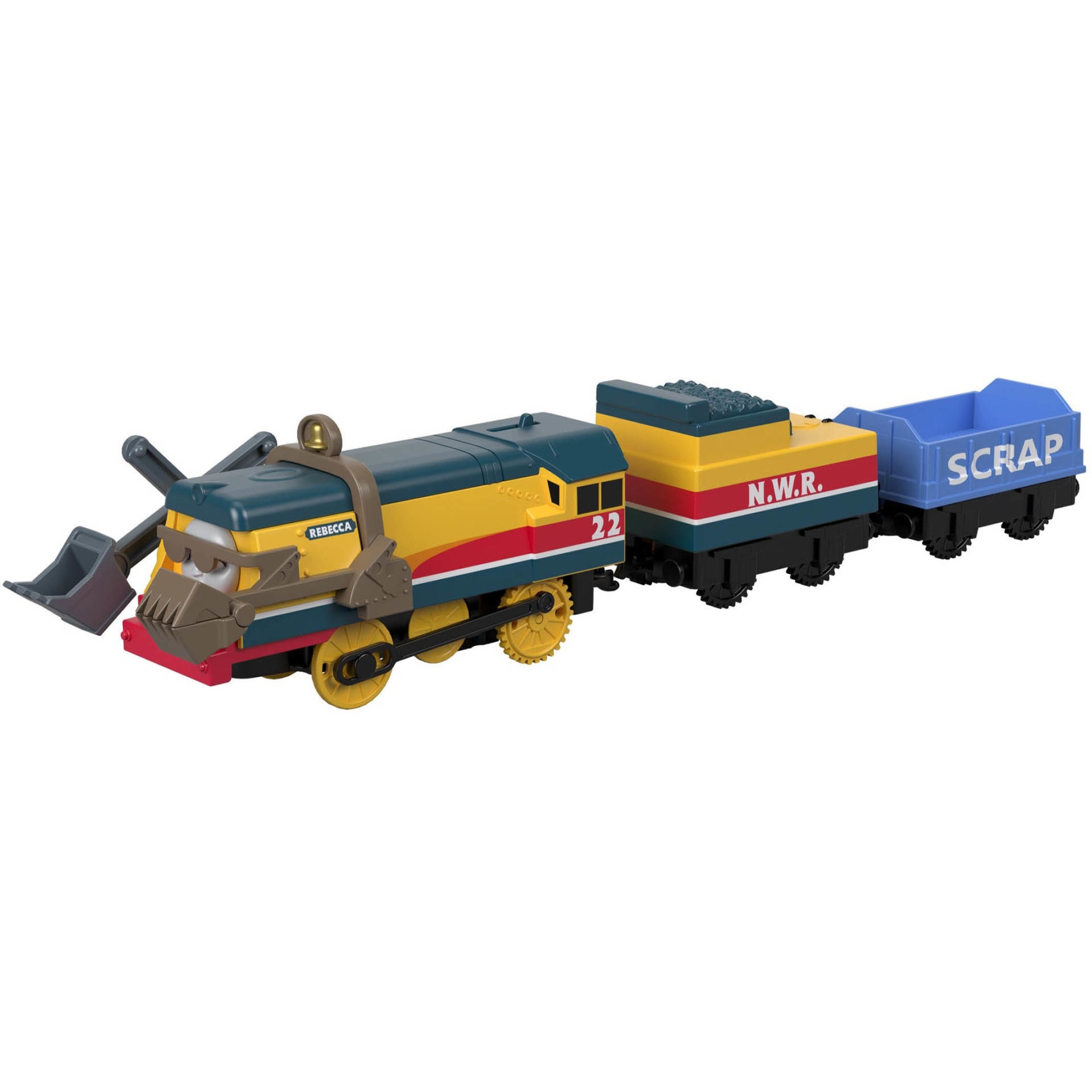 slide 1 of 5, Fisher-Price Thomas & Friends TrackMaster Rebecca Engine, 1 ct