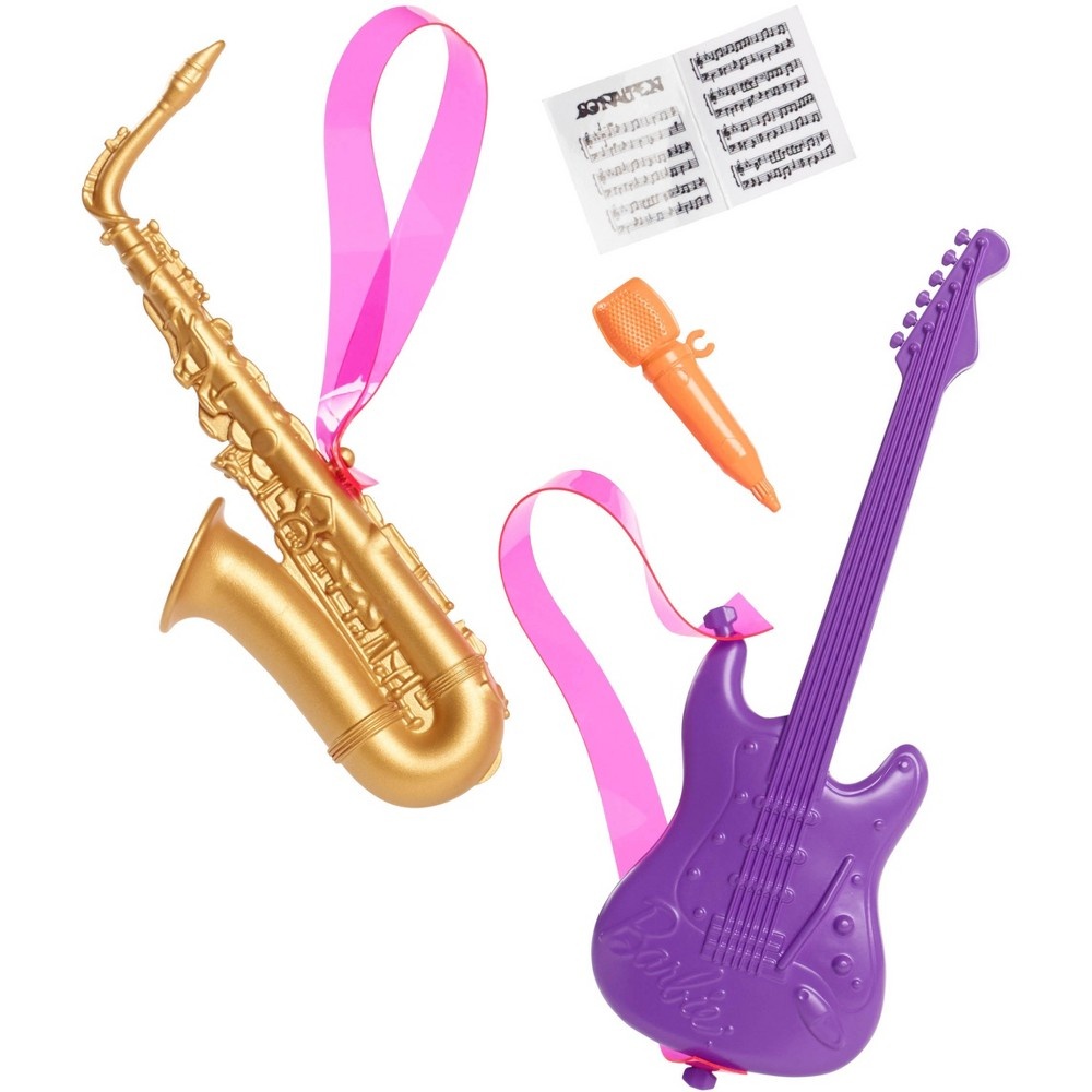 slide 5 of 7, Barbie Team Stacie Doll & Music Playset, 1 ct