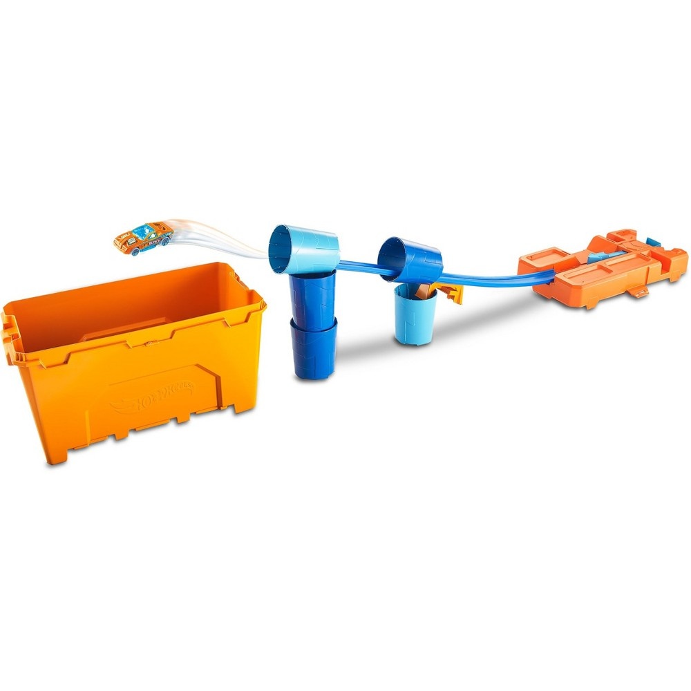 slide 4 of 8, Hot Wheels Track Builder Barrel Box, 1 ct