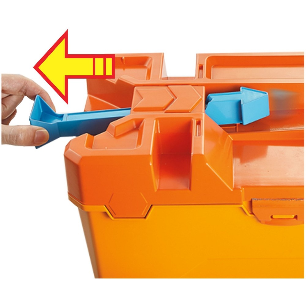 slide 6 of 8, Hot Wheels Track Builder Barrel Box, 1 ct