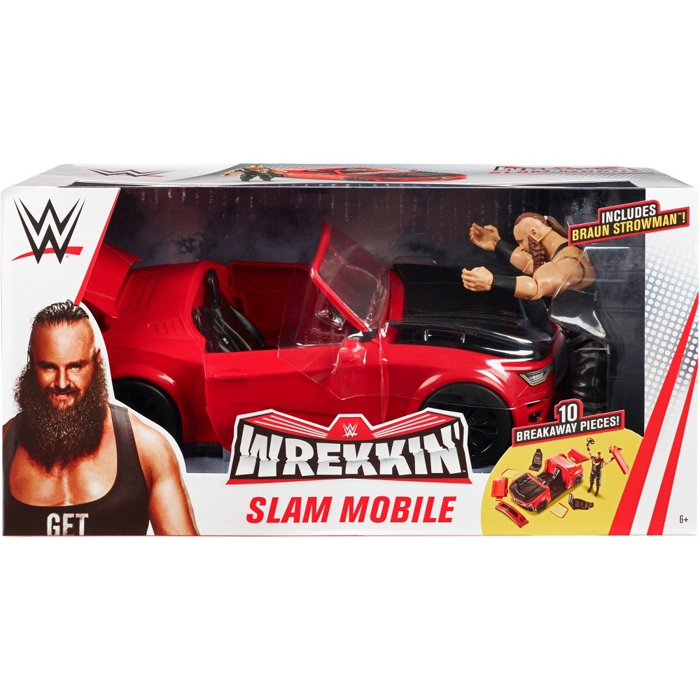 slide 4 of 5, WWE Wrekkin' Slam Mobile Playset, 1 ct