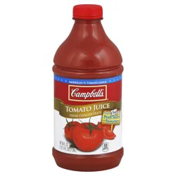 Campbell's Campbell’s 100% Tomato Juice, 46 fl oz Bottle