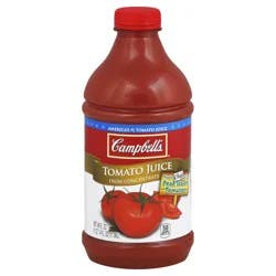 Campbell's Campbell’s 100% Tomato Juice, 46 fl oz Bottle