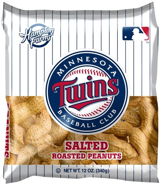 Hampton Farms Minnesota Twins Salted in Shell Roasted Peanuts Shipt