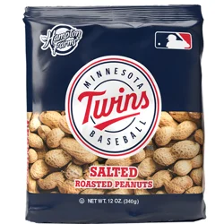 Hampton Farms Minnesota Twins Salted in Shell Roasted Peanuts - 12 oz