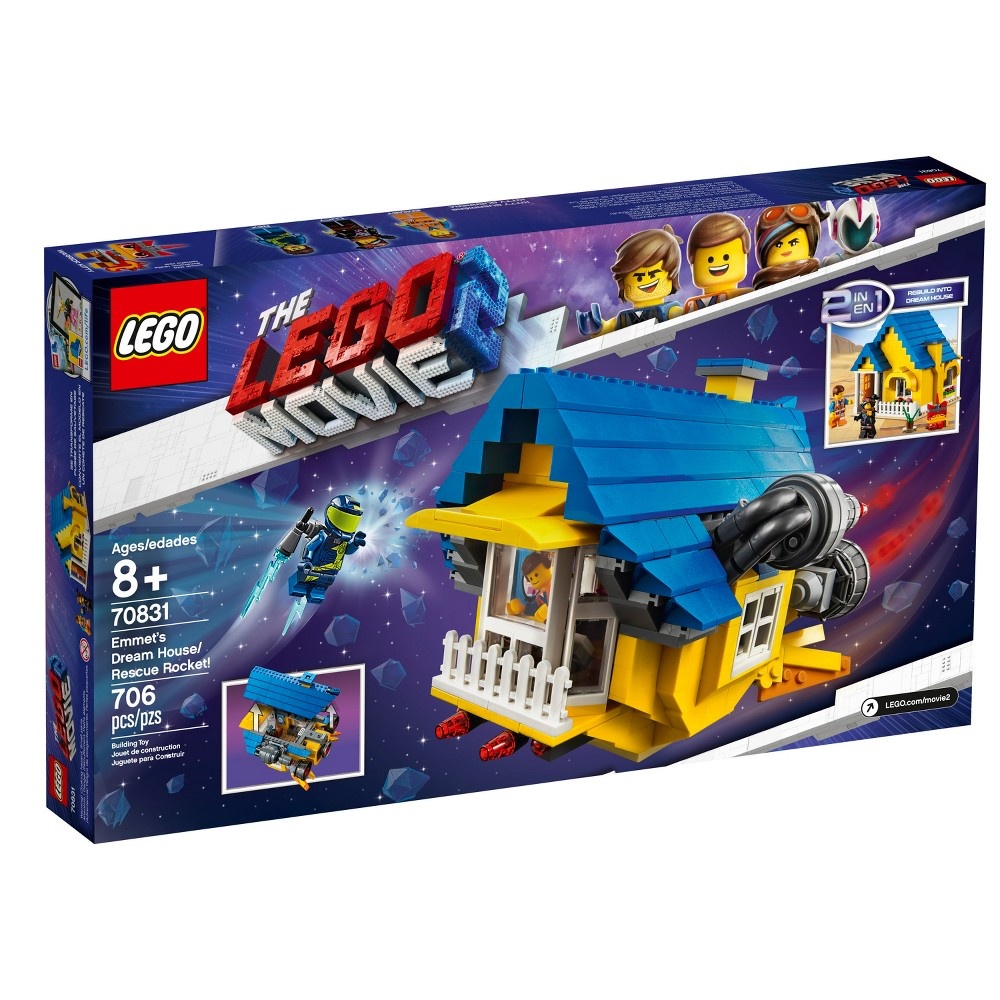 slide 5 of 7, THE LEGO MOVIE 2 Emmet's Dream House/Rescue Rocket! 70831, 706 ct