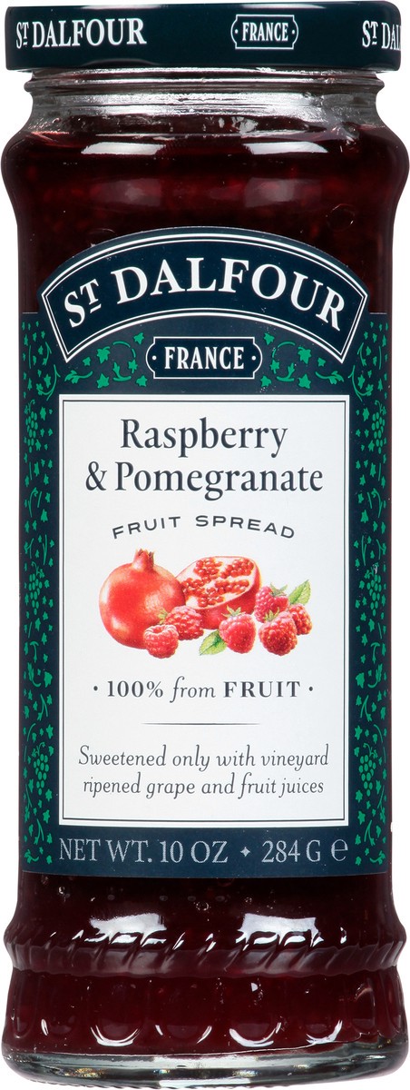 slide 10 of 13, St. Dalfour Raspberry & Pomegranate Fruit Spread 10 oz, 10 oz