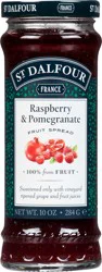 St. Dalfour Raspberry & Pomegranate Fruit Spread 10 oz