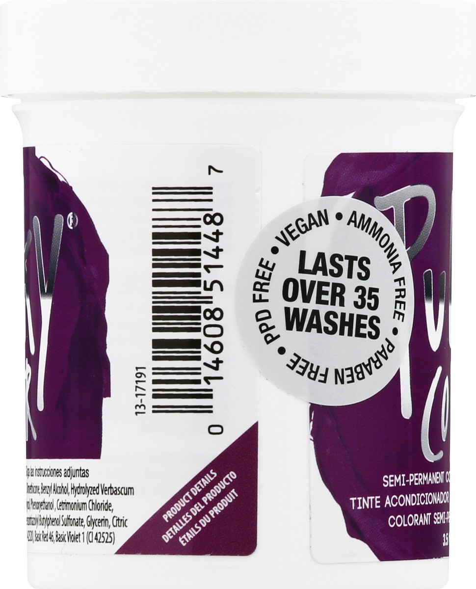 slide 11 of 11, Punky Colour Purple 1448 Conditioning Semi-Permanent Hair Color 3.5 oz, 3.5 oz
