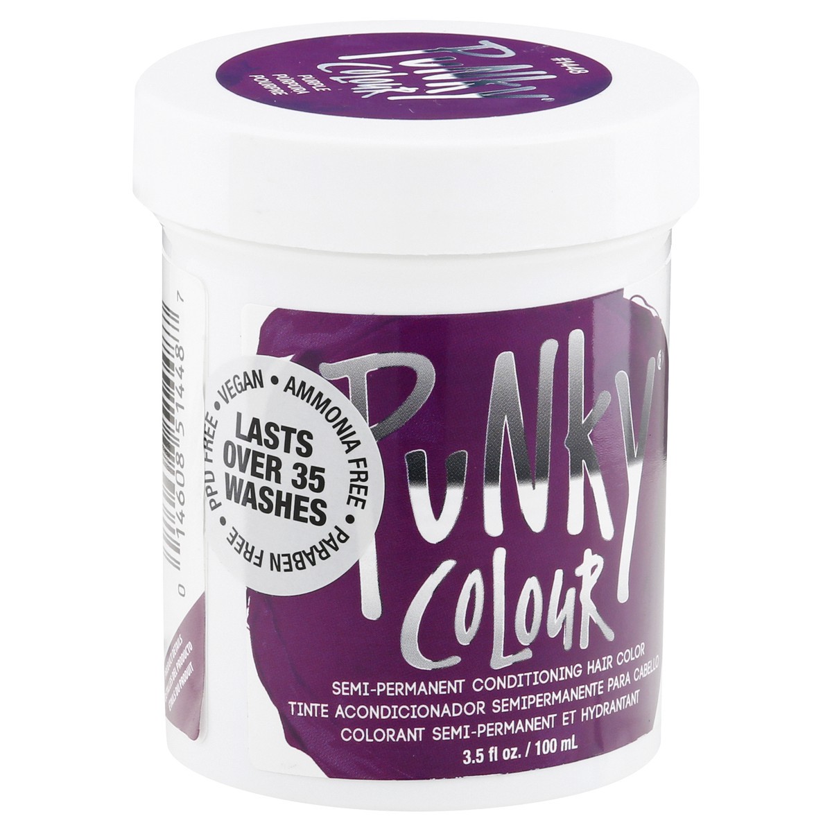 slide 6 of 11, Punky Colour Purple 1448 Conditioning Semi-Permanent Hair Color 3.5 oz, 3.5 oz