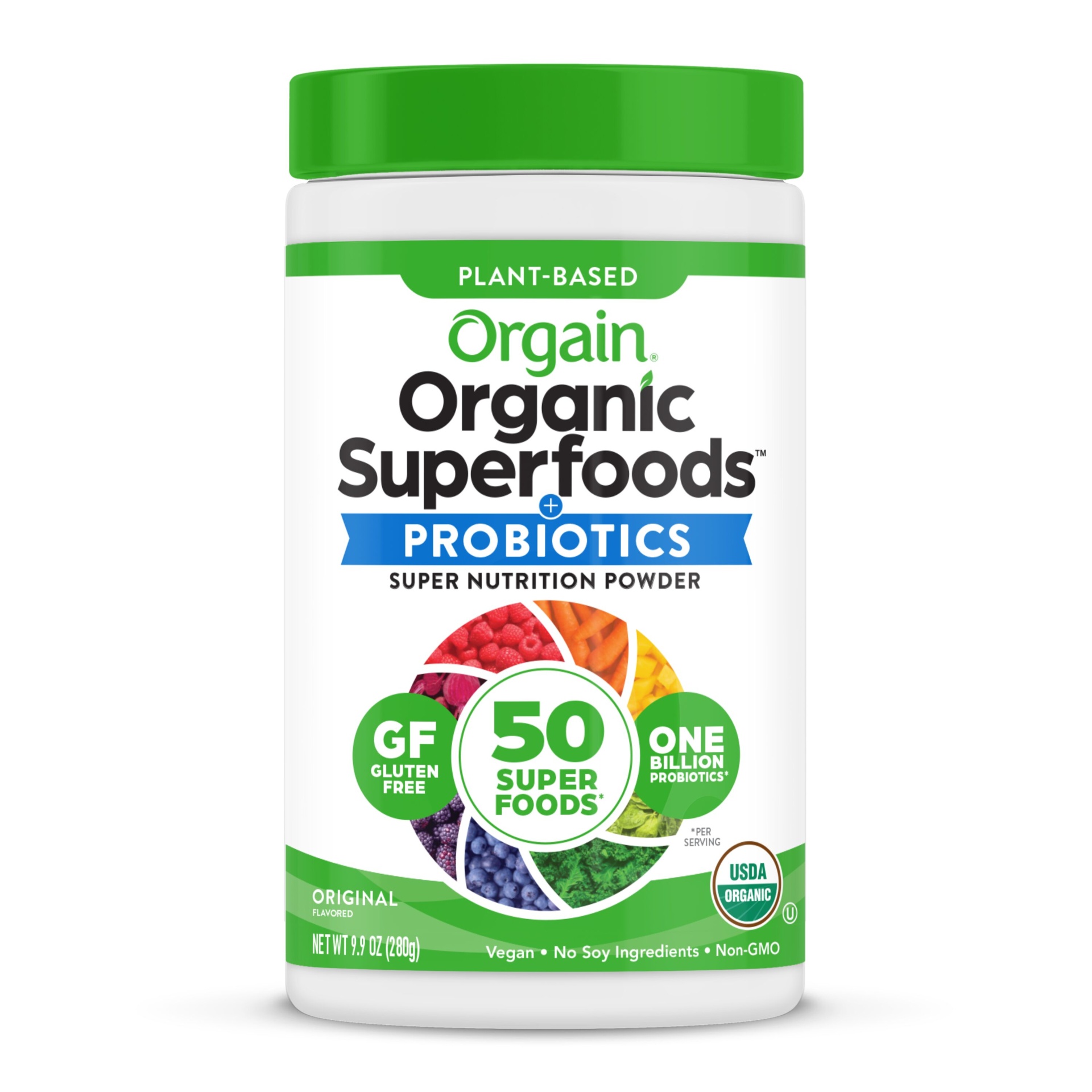 slide 1 of 6, Orgain Organic Superfoods All-In-One Super Nutrition Powder, 0.62 lb