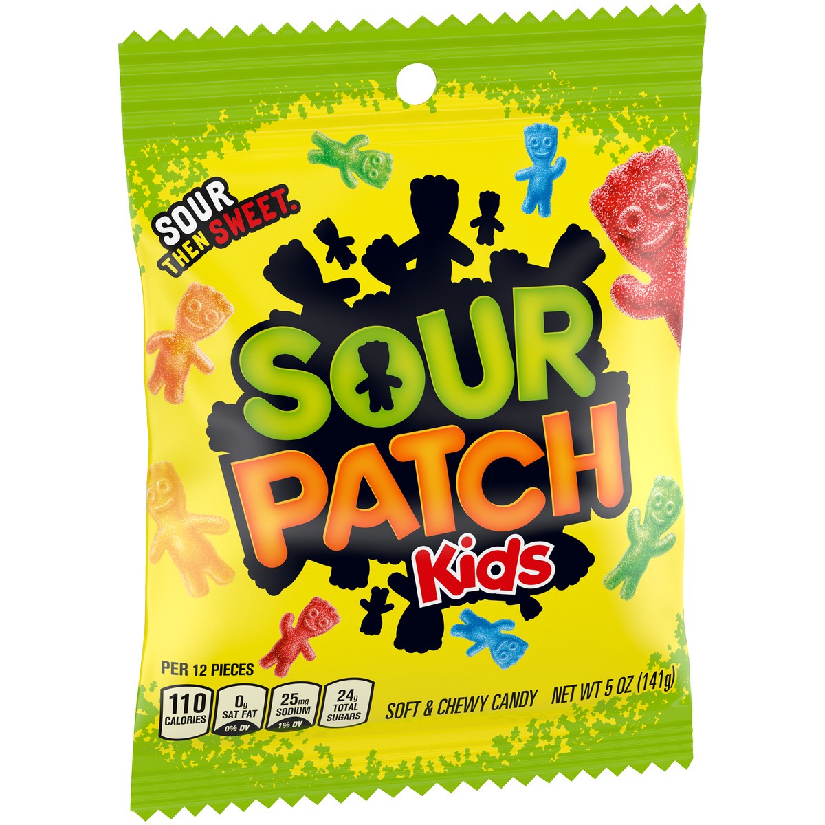 slide 5 of 9, SOUR PATCH KIDS Original Soft & Chewy Candy, 5 oz, 5 oz