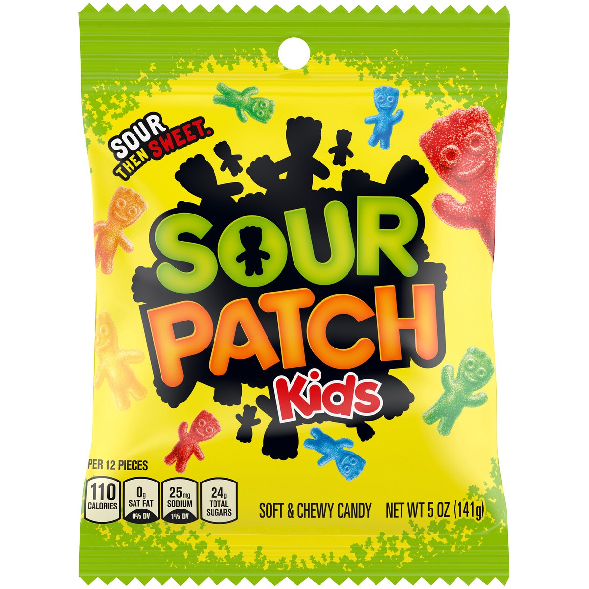 slide 2 of 9, SOUR PATCH KIDS Original Soft & Chewy Candy, 5 oz, 5 oz