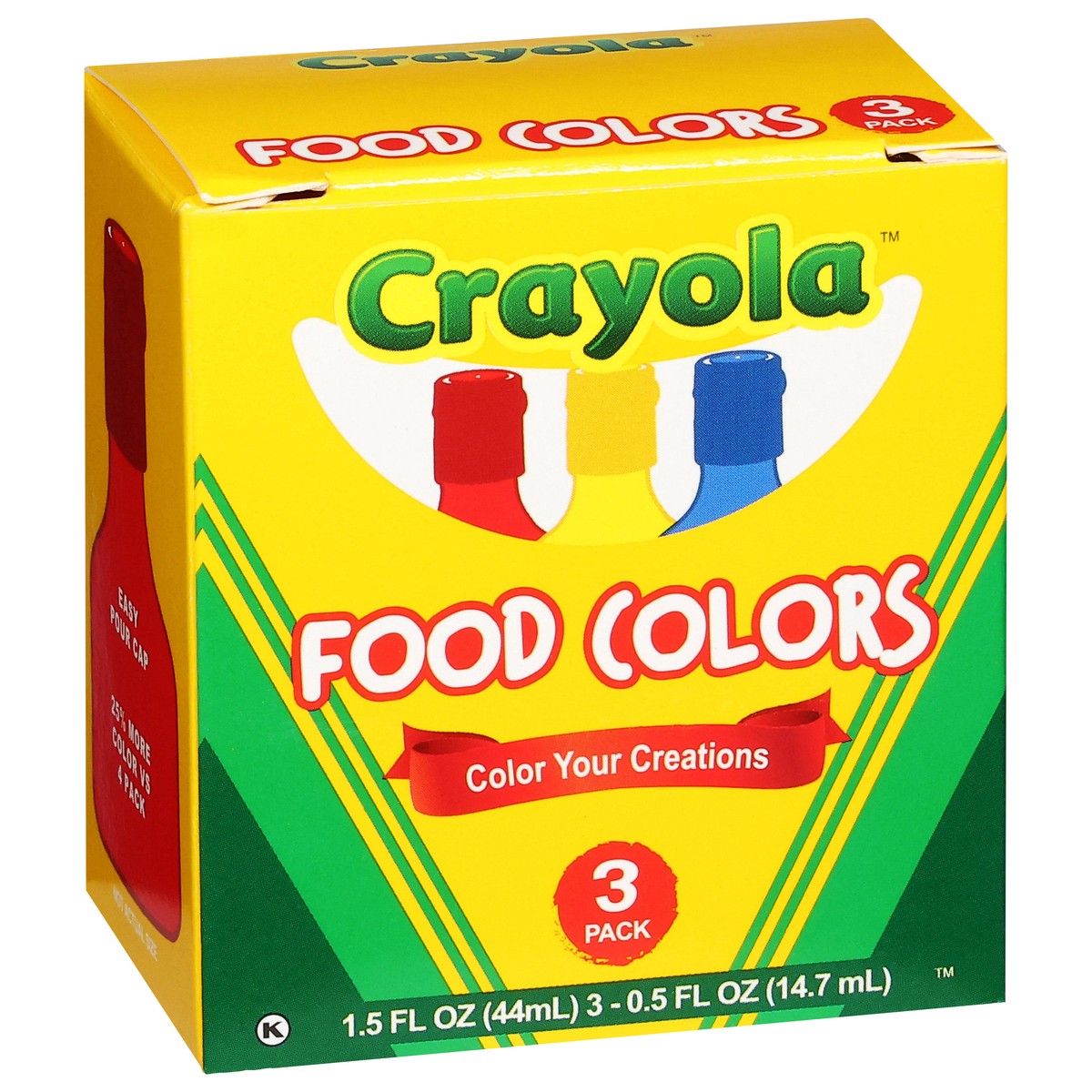 slide 4 of 12, Crayola Food Coloring, 1.5 oz
