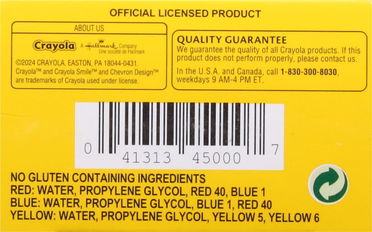 slide 8 of 12, Crayola Food Coloring, 1.5 oz
