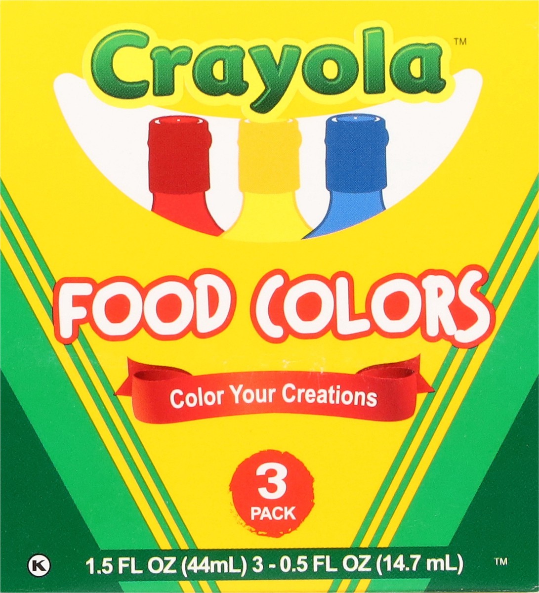 slide 5 of 12, Crayola Food Coloring, 1.5 oz