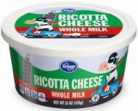 slide 1 of 1, Kroger Whole Milk Ricotta Cheese, 15 oz