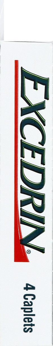 slide 3 of 4, Excedrin Caplets Extra Strength Pain Reliever/Pain Reliever Aid, 4 ct