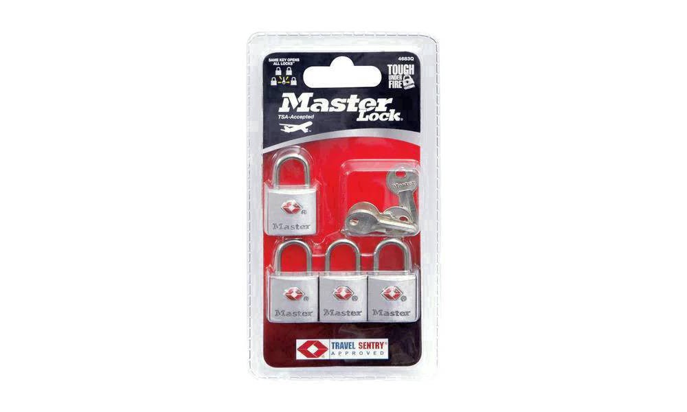 slide 13 of 15, Master Lock Padlocks 4 ea, 1 ct