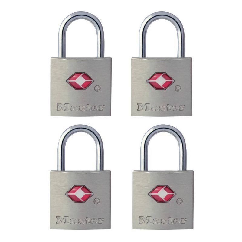 slide 1 of 15, Master Lock Padlocks 4 ea, 1 ct