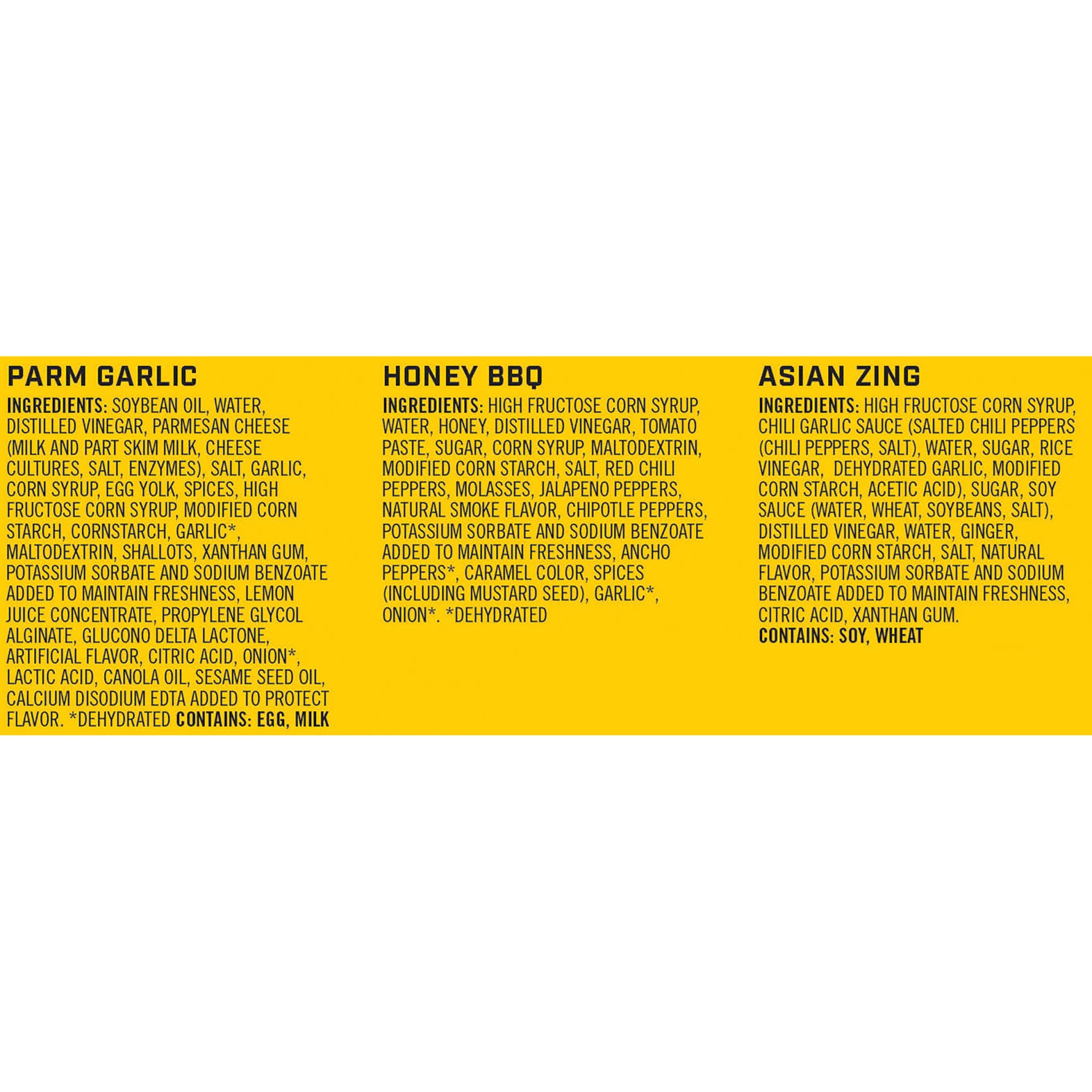 slide 8 of 8, Buffalo Wild Wings Fan Fave Sauces Parm Garlic, 12 fl oz