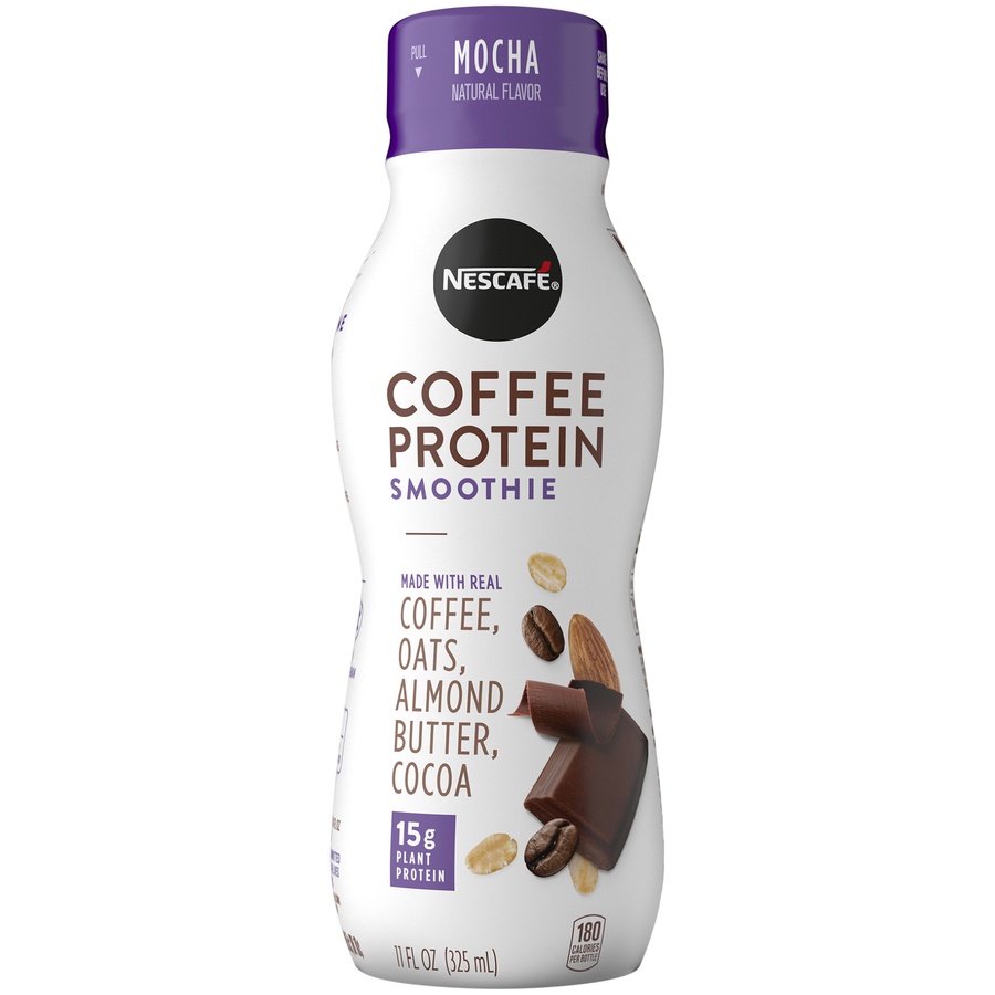 slide 2 of 7, Nescafé Mocha Coffee Protein Smoothie, 11 fl oz