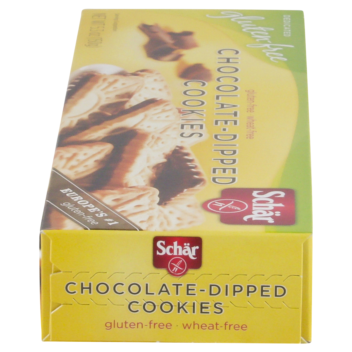 slide 3 of 4, Schär Gluten-Free Chocolate Dipped Cookies 5.3 oz, 5.3 oz