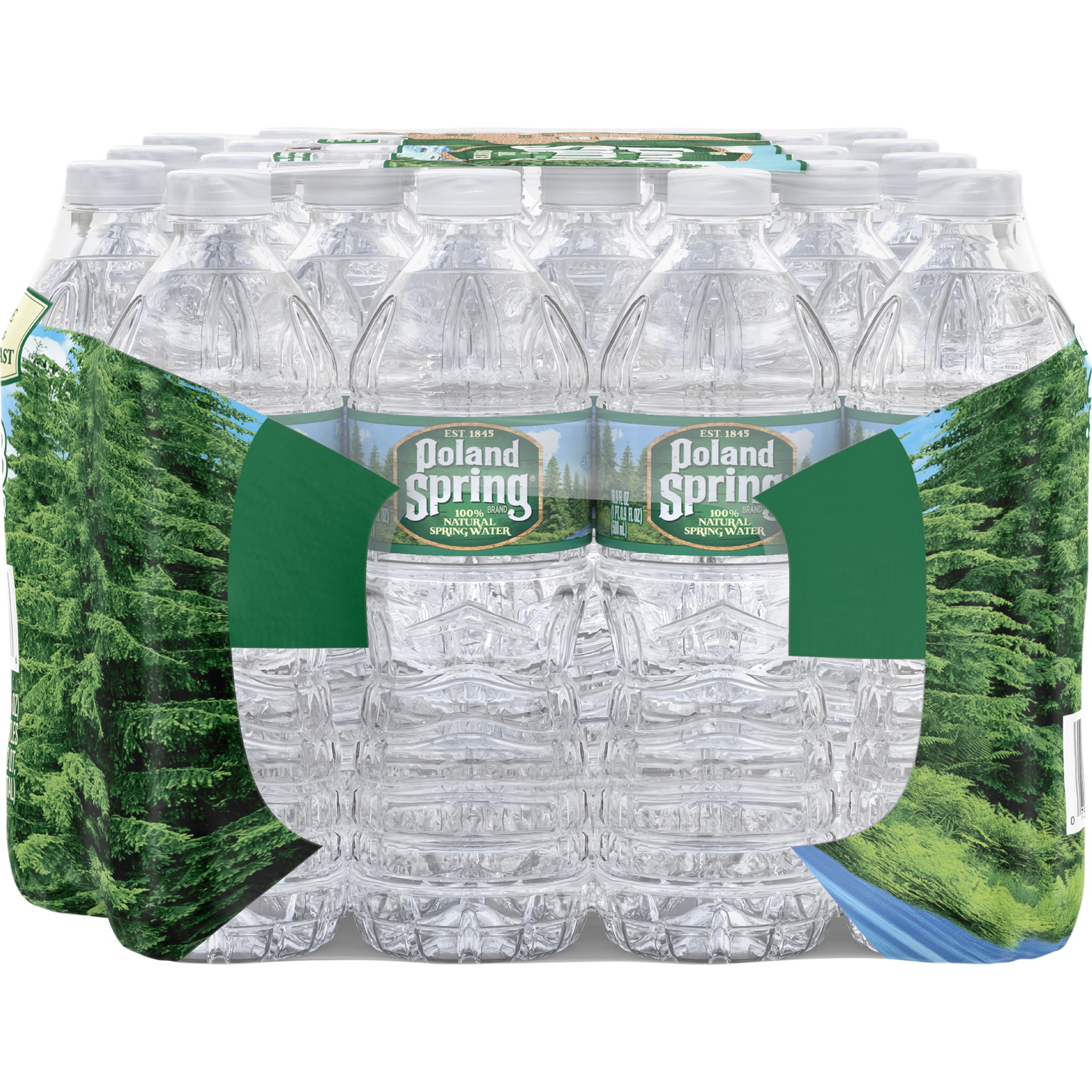 slide 4 of 5, Poland Spring 100% Natural Spring Water Bottles, 28 ct