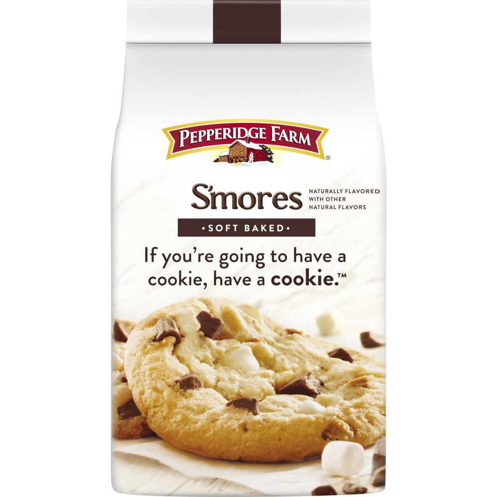 slide 4 of 9, Pepperidge Farm Soft Baked S'mores Coookies, 8.6 oz