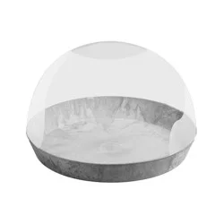 StoneArt Napa Terrarium - Grey, 1 ct