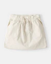 Carter's Girls Corduroy Skirt - Cream Cream 8