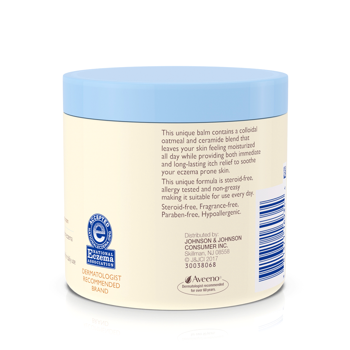 slide 4 of 11, Aveeno Eczema Therapy Nighttime Itch Relief Balm, Colloidal Oatmeal & Ceramide Soothes Itchy, Eczema-Prone Skin, Moisturizing Balm for Sensitive Skin, Steroid- & Fragrance-Free, 11 oz, 11 oz