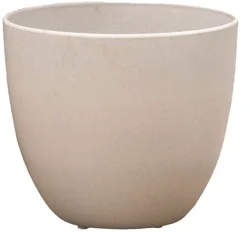 StoneArt Bola Round Planter - Bone, 1 ct