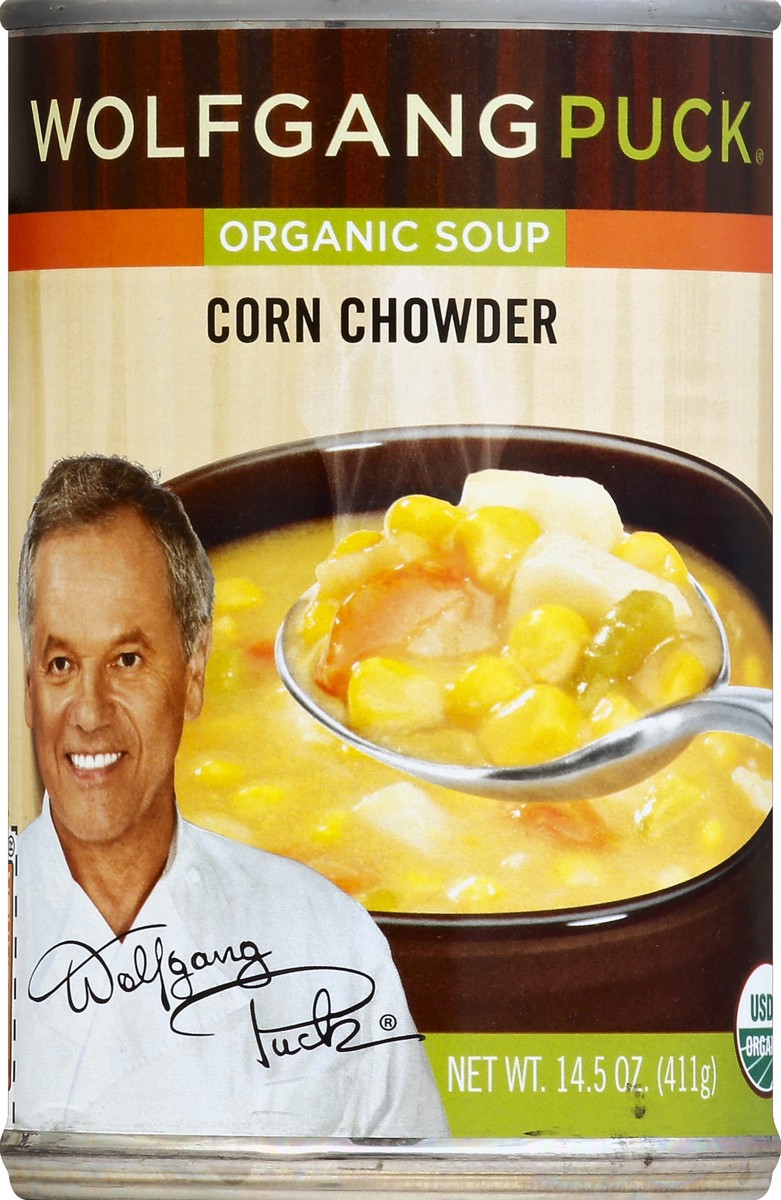 slide 2 of 2, Wolfgang Puck Organic Corn Chowder, 14.5 oz