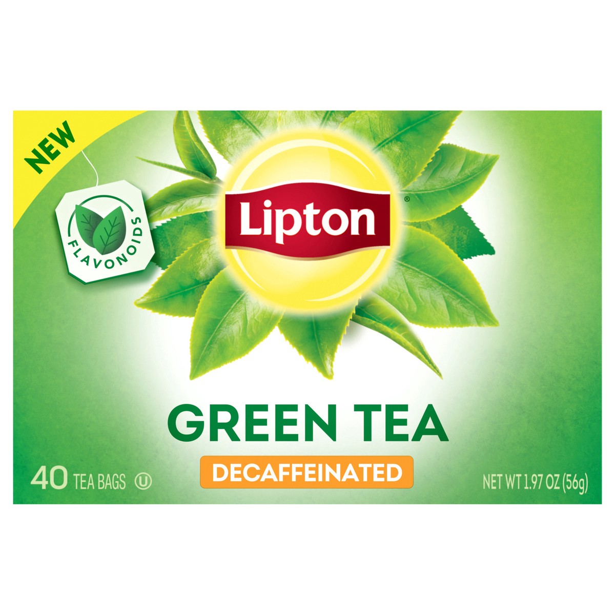 slide 1 of 13, Lipton LPT Decaf Green Tea 6 40ct, 40 ct, 1.97 oz