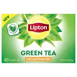 Lipton LPT Decaf Green Tea 6 40ct