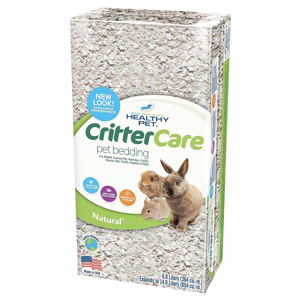 slide 1 of 5, Healthy Pet Crittercare Light Brown Natural Bedding For Small Animals, 14 liter