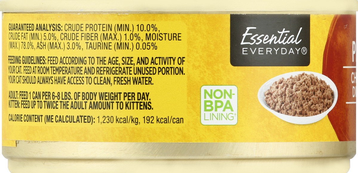 slide 2 of 6, Essential Everyday Chicken Cat Food, 5.5 oz