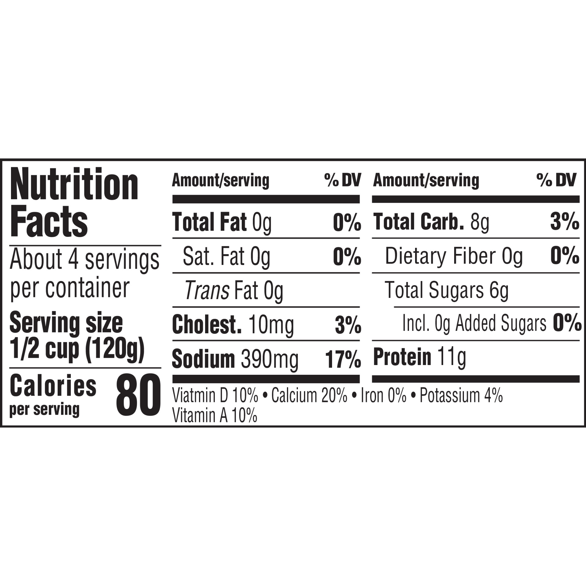 slide 5 of 6, Breakstone's Fat Free Small Curd Cottage Cheese, 16 oz Tub, 453 g