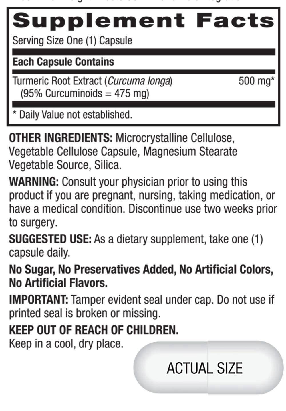 slide 2 of 2, Rite Aid Ra Turmeric, 60 ct