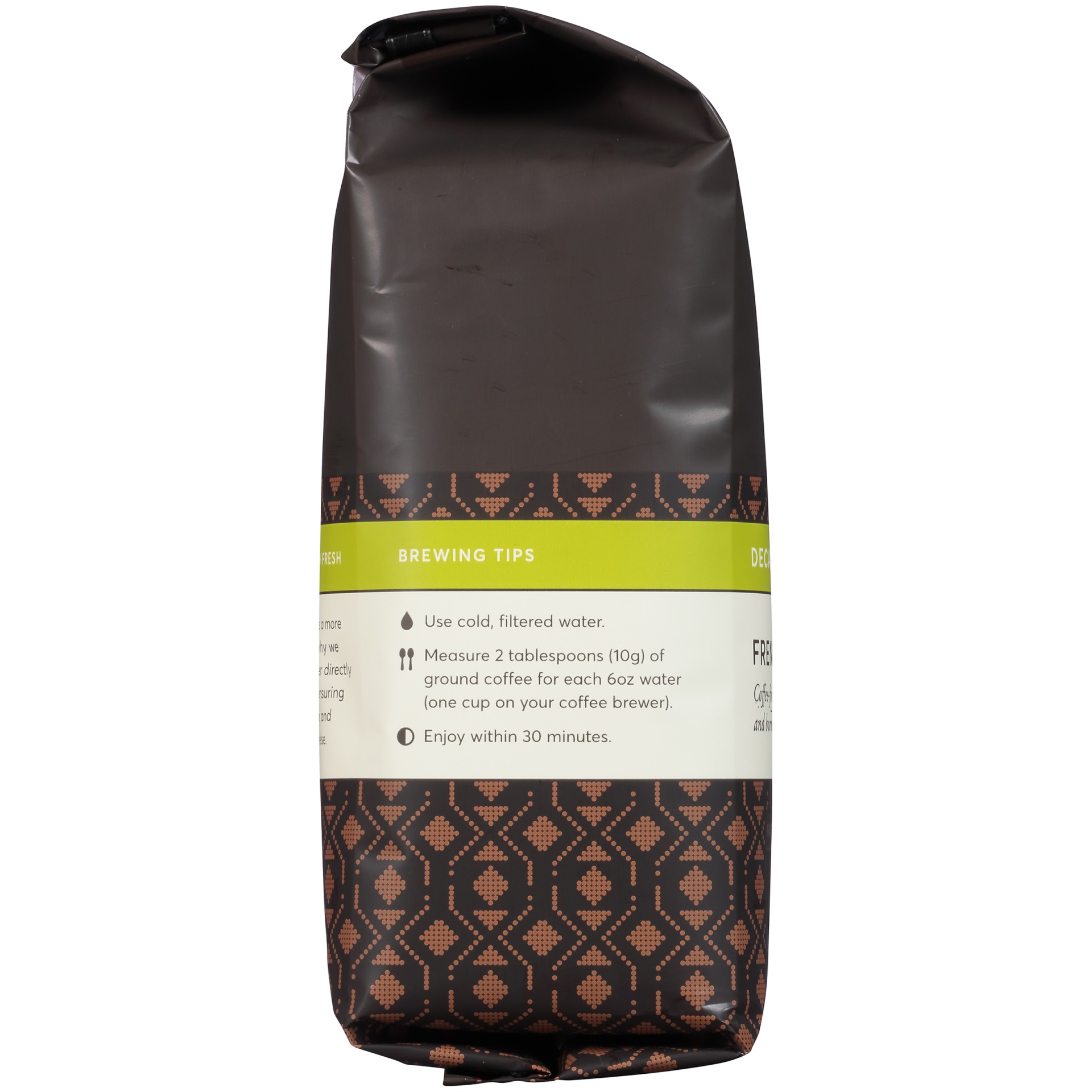 slide 2 of 6, Peet's Coffee, Ground, Dark Roast, French Roast, Decaf - 12 oz, 12 oz