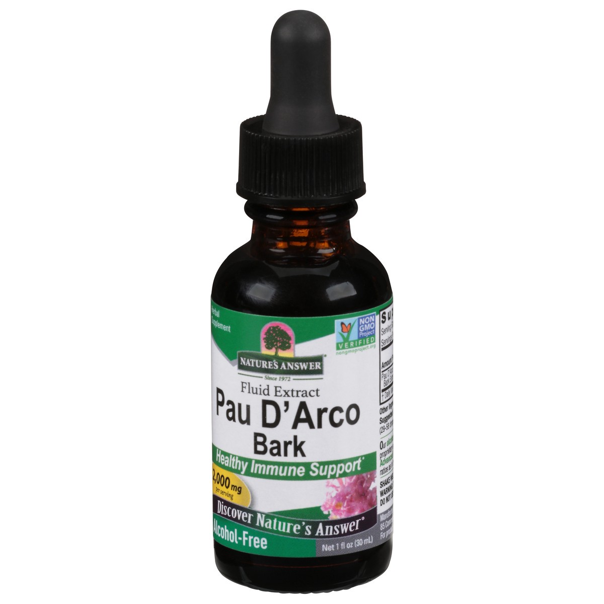 slide 5 of 12, Nature's Answer Pau D'Arco Inner Bark Alcohol Free, 