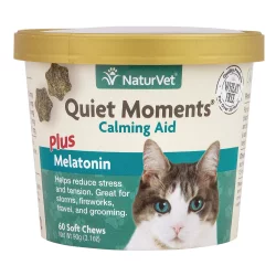 NaturVet Quiet Moments Cat Calming Aid Supplements
