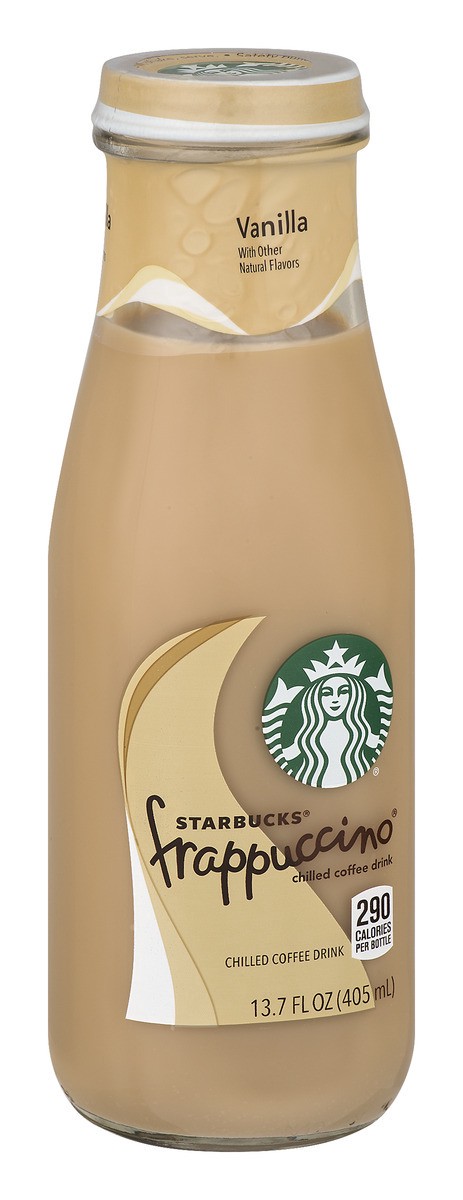 slide 8 of 9, Starbucks Frappuccino Chilled Coffee Drink Vanilla Flavored 13.7 Fl Oz Bottle, 13.7 fl oz